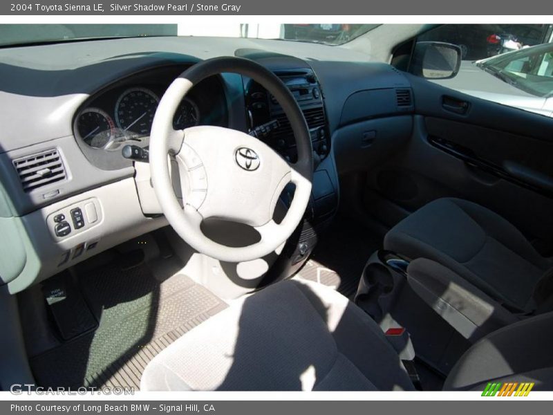 Silver Shadow Pearl / Stone Gray 2004 Toyota Sienna LE