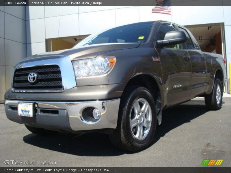 Pyrite Mica / Beige 2008 Toyota Tundra SR5 Double Cab