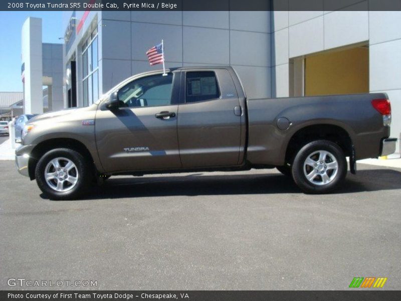 Pyrite Mica / Beige 2008 Toyota Tundra SR5 Double Cab