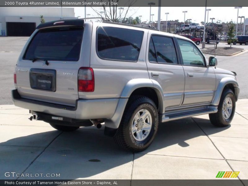 Millennium Silver Metallic / Oak 2000 Toyota 4Runner Limited