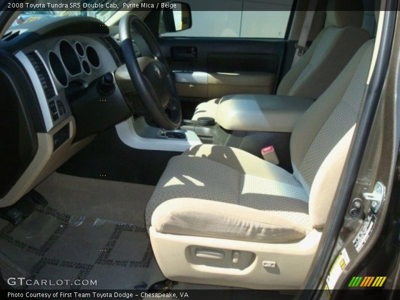 Pyrite Mica / Beige 2008 Toyota Tundra SR5 Double Cab