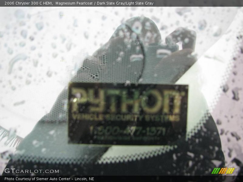 Magnesium Pearlcoat / Dark Slate Gray/Light Slate Gray 2006 Chrysler 300 C HEMI