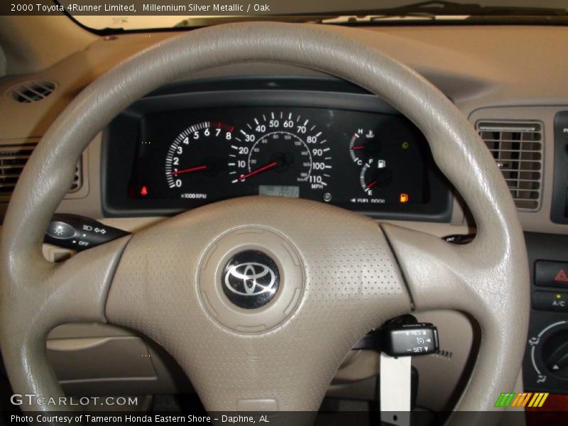 Millennium Silver Metallic / Oak 2000 Toyota 4Runner Limited