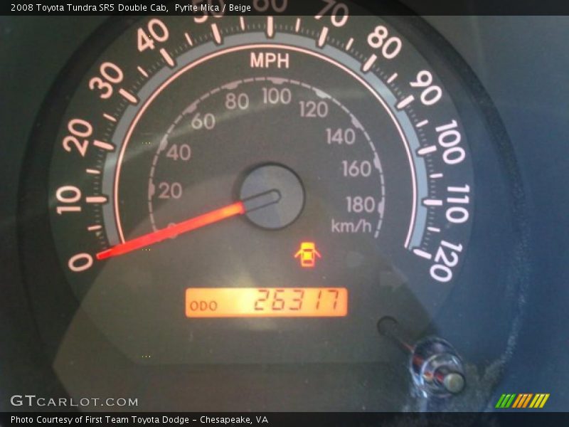 Pyrite Mica / Beige 2008 Toyota Tundra SR5 Double Cab