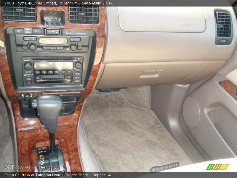 Millennium Silver Metallic / Oak 2000 Toyota 4Runner Limited