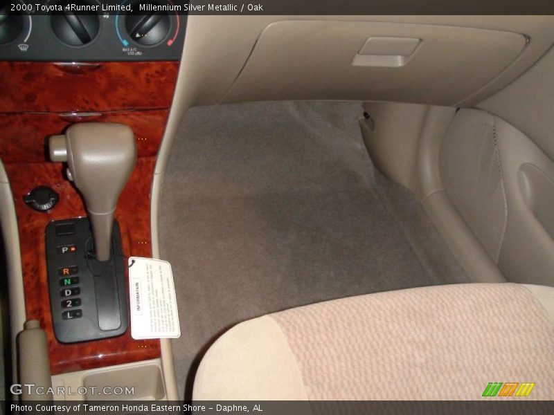 Millennium Silver Metallic / Oak 2000 Toyota 4Runner Limited