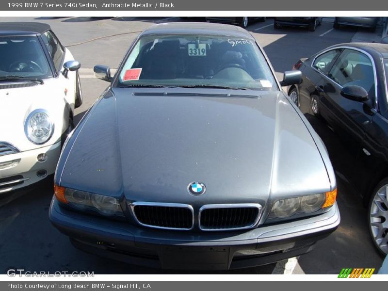 Anthracite Metallic / Black 1999 BMW 7 Series 740i Sedan