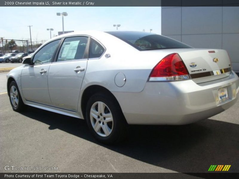 Silver Ice Metallic / Gray 2009 Chevrolet Impala LS