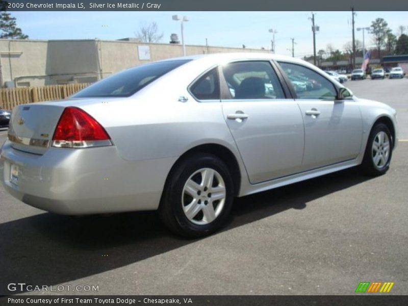 Silver Ice Metallic / Gray 2009 Chevrolet Impala LS