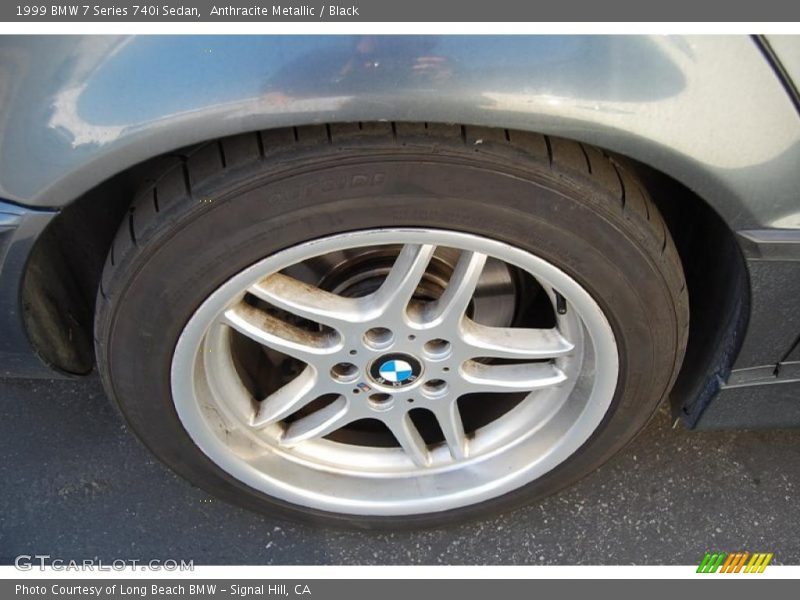 Anthracite Metallic / Black 1999 BMW 7 Series 740i Sedan