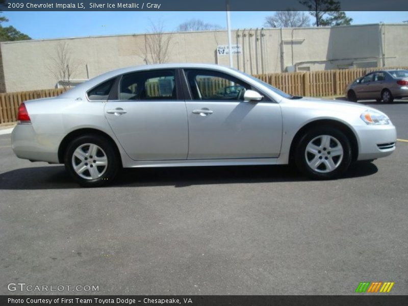 Silver Ice Metallic / Gray 2009 Chevrolet Impala LS