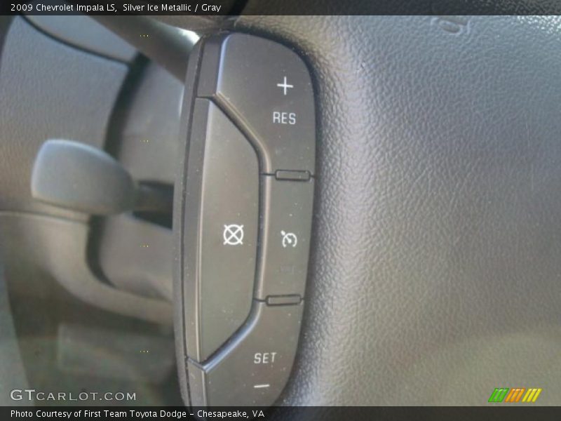 Silver Ice Metallic / Gray 2009 Chevrolet Impala LS