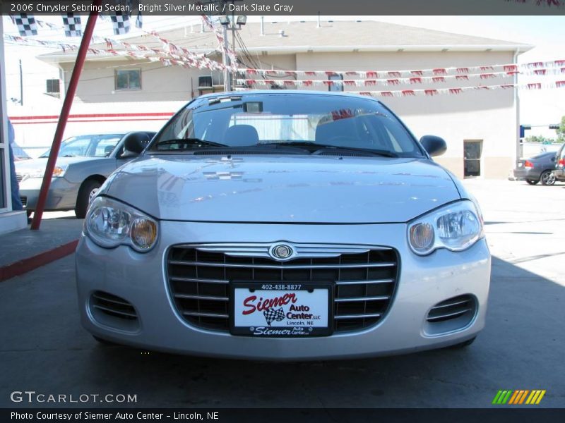 Bright Silver Metallic / Dark Slate Gray 2006 Chrysler Sebring Sedan
