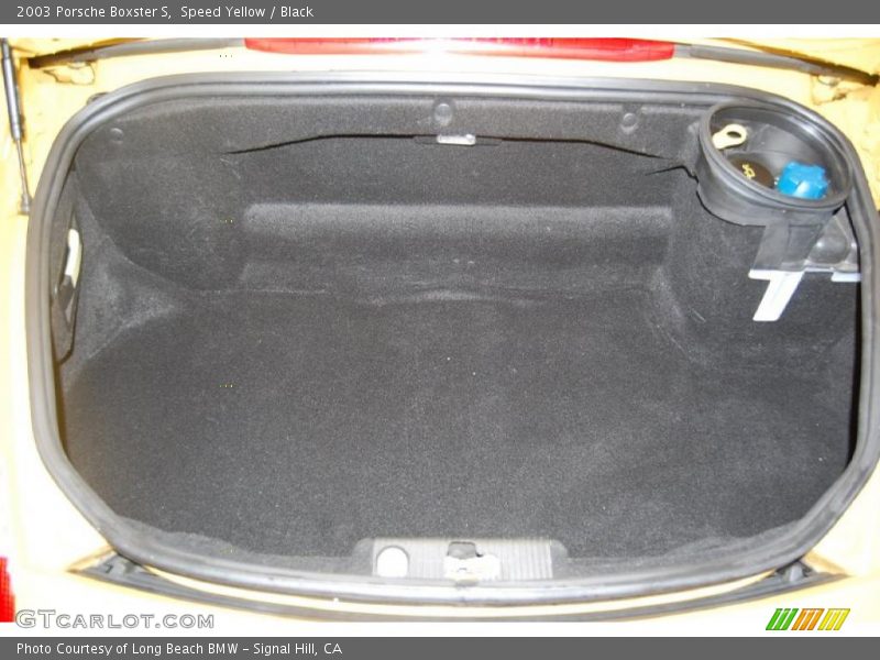 Speed Yellow / Black 2003 Porsche Boxster S