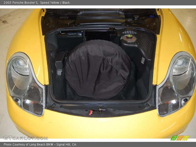 Speed Yellow / Black 2003 Porsche Boxster S