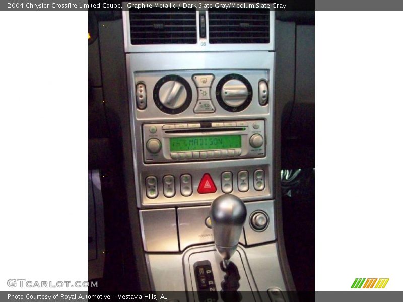 Graphite Metallic / Dark Slate Gray/Medium Slate Gray 2004 Chrysler Crossfire Limited Coupe