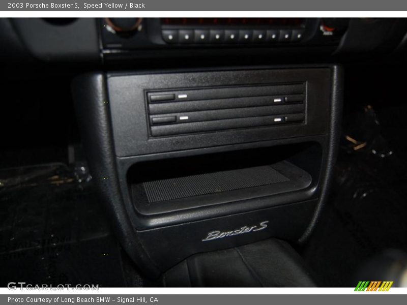 Speed Yellow / Black 2003 Porsche Boxster S