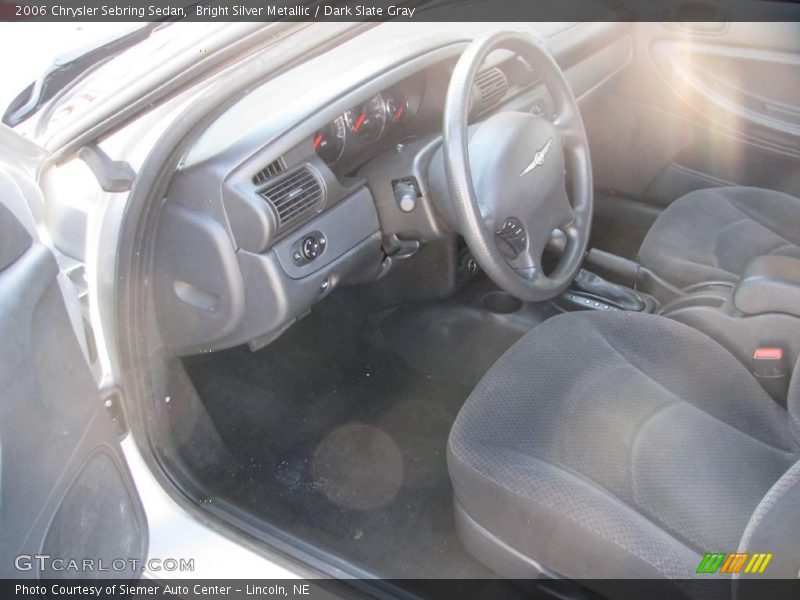 Bright Silver Metallic / Dark Slate Gray 2006 Chrysler Sebring Sedan