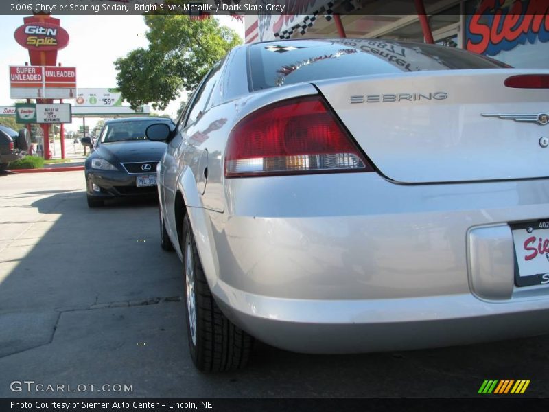 Bright Silver Metallic / Dark Slate Gray 2006 Chrysler Sebring Sedan