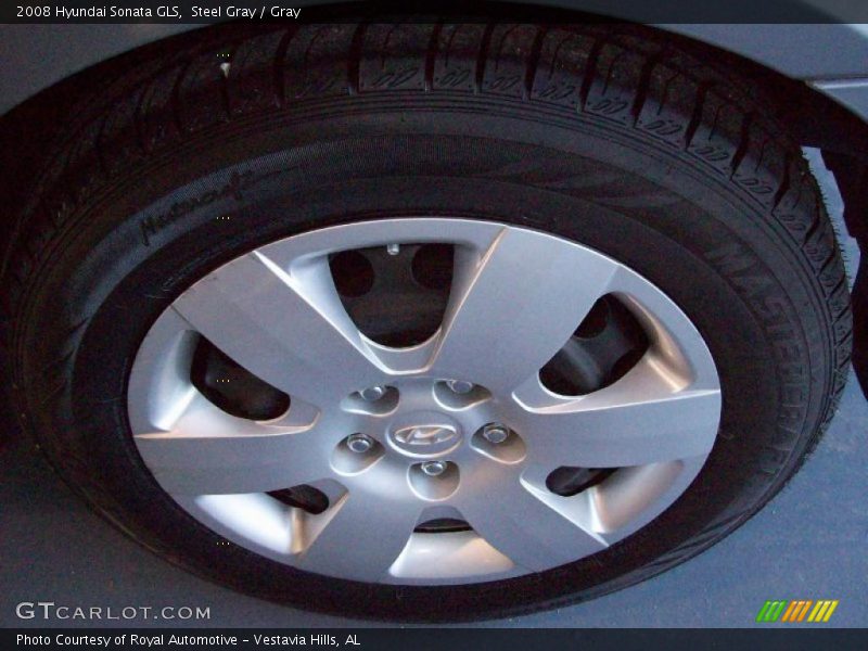 Steel Gray / Gray 2008 Hyundai Sonata GLS