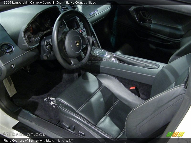 Bianco Cygnus / Black 2006 Lamborghini Gallardo Coupe E-Gear