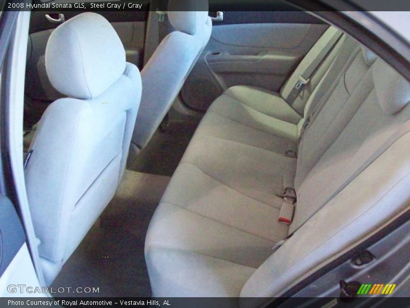 Steel Gray / Gray 2008 Hyundai Sonata GLS