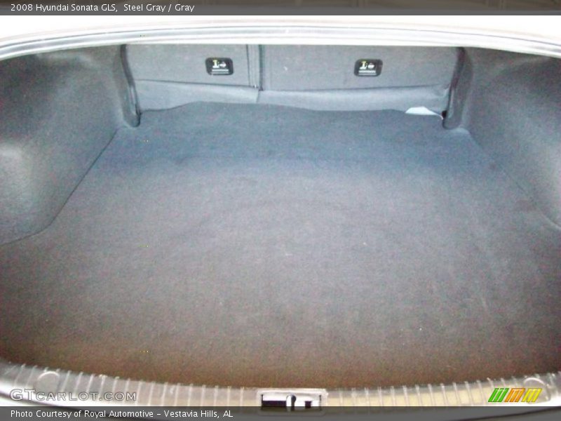Steel Gray / Gray 2008 Hyundai Sonata GLS