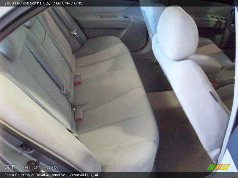 Steel Gray / Gray 2008 Hyundai Sonata GLS