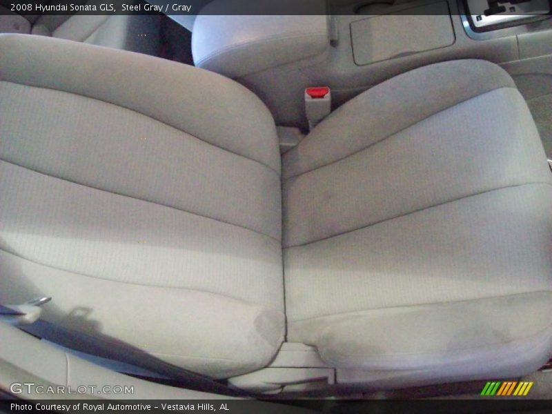 Steel Gray / Gray 2008 Hyundai Sonata GLS