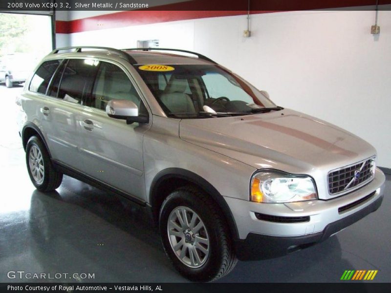 Silver Metallic / Sandstone 2008 Volvo XC90 3.2