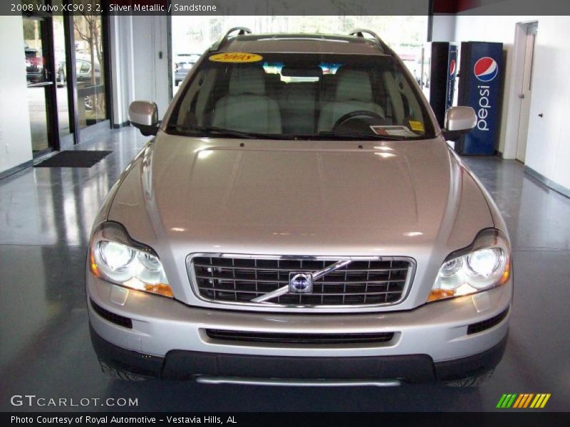Silver Metallic / Sandstone 2008 Volvo XC90 3.2