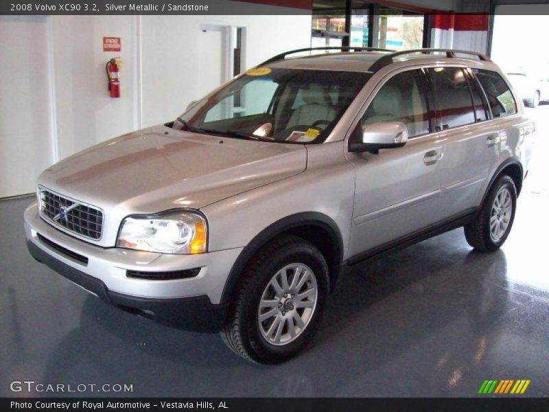 Silver Metallic / Sandstone 2008 Volvo XC90 3.2