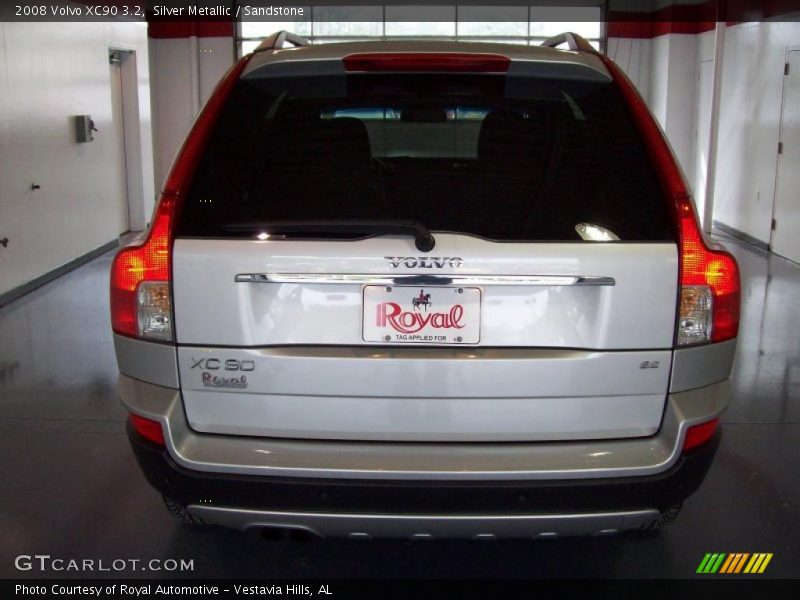 Silver Metallic / Sandstone 2008 Volvo XC90 3.2
