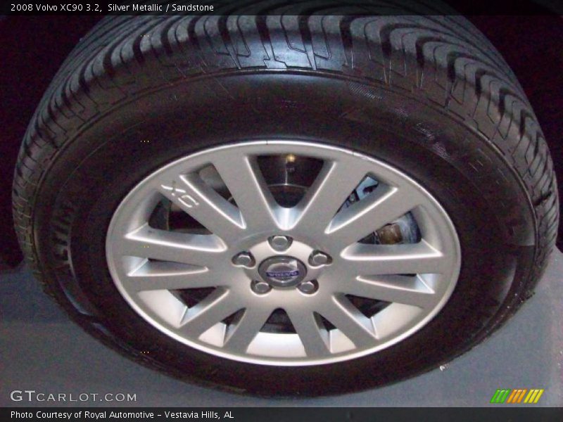 Silver Metallic / Sandstone 2008 Volvo XC90 3.2