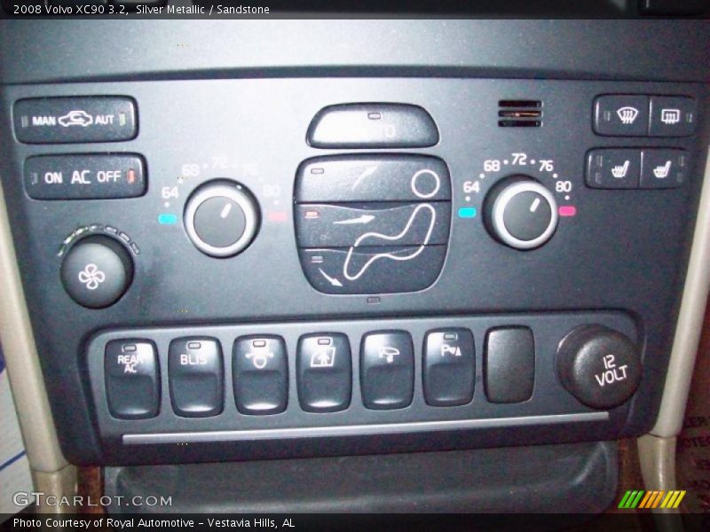 Silver Metallic / Sandstone 2008 Volvo XC90 3.2
