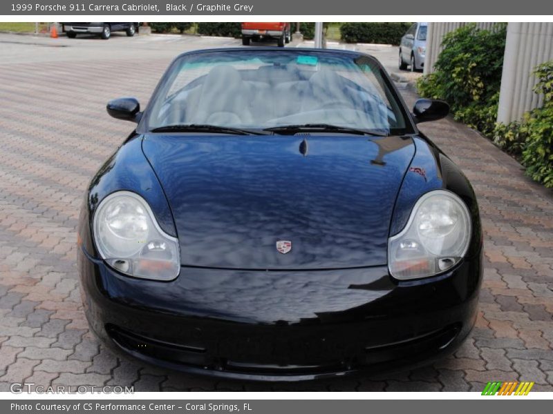 Black / Graphite Grey 1999 Porsche 911 Carrera Cabriolet