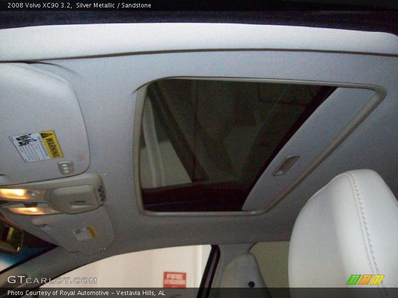 Silver Metallic / Sandstone 2008 Volvo XC90 3.2