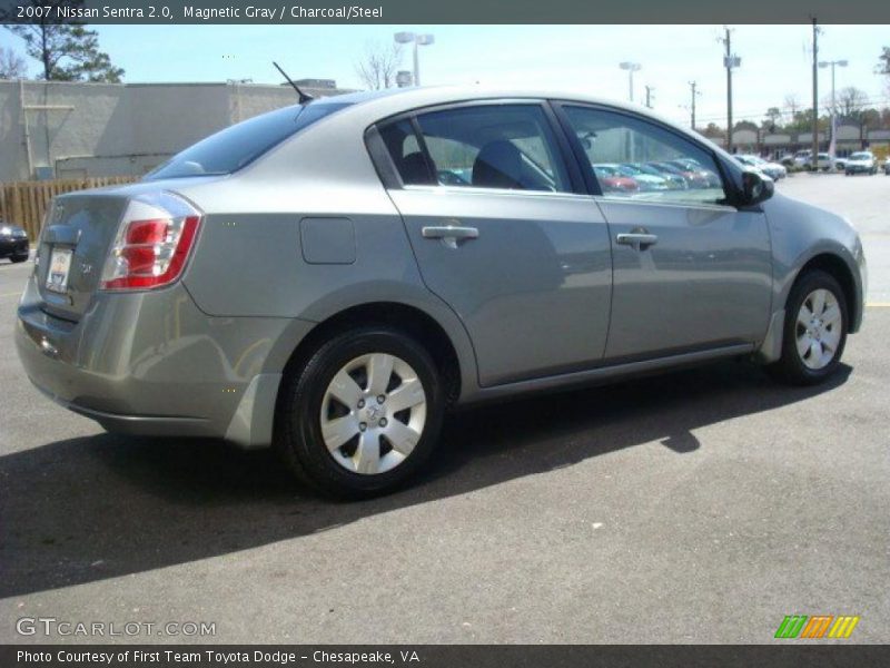 Magnetic Gray / Charcoal/Steel 2007 Nissan Sentra 2.0