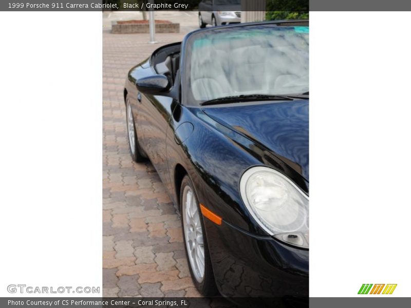 Black / Graphite Grey 1999 Porsche 911 Carrera Cabriolet