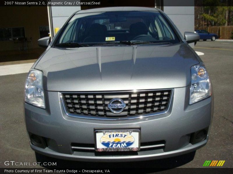 Magnetic Gray / Charcoal/Steel 2007 Nissan Sentra 2.0