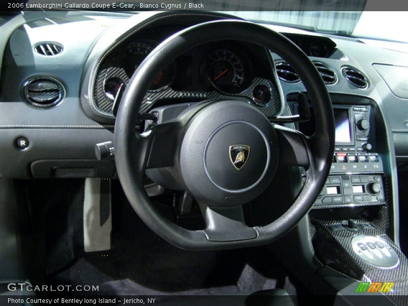 Bianco Cygnus / Black 2006 Lamborghini Gallardo Coupe E-Gear