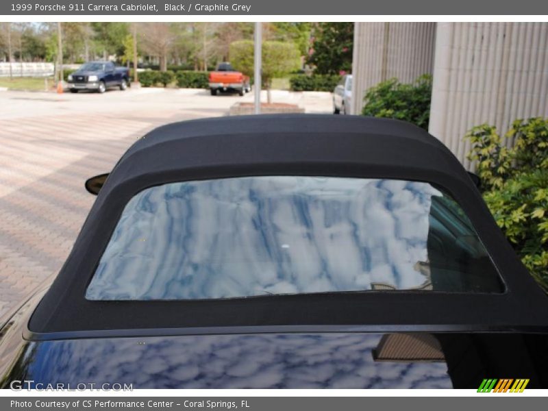 Black / Graphite Grey 1999 Porsche 911 Carrera Cabriolet