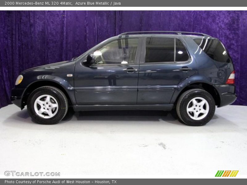 Azure Blue Metallic / Java 2000 Mercedes-Benz ML 320 4Matic