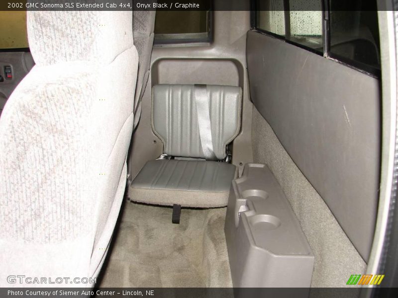 Onyx Black / Graphite 2002 GMC Sonoma SLS Extended Cab 4x4