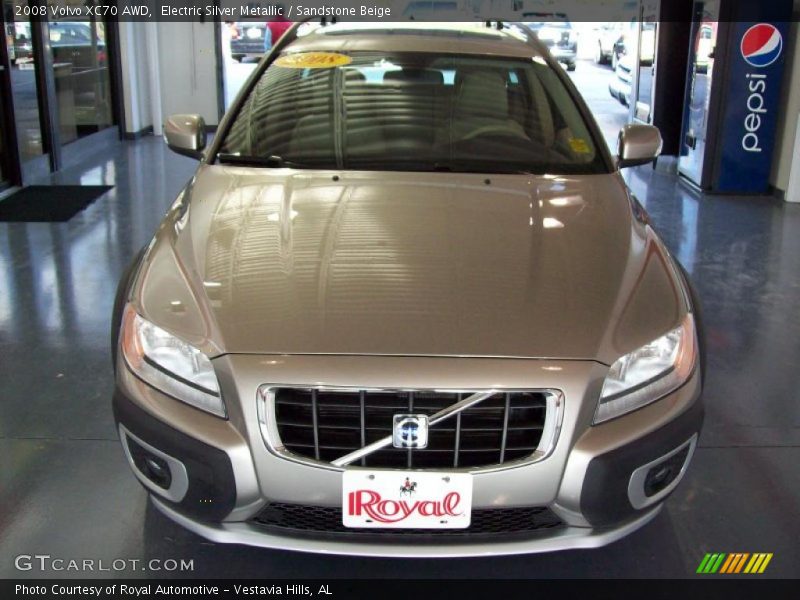 Electric Silver Metallic / Sandstone Beige 2008 Volvo XC70 AWD