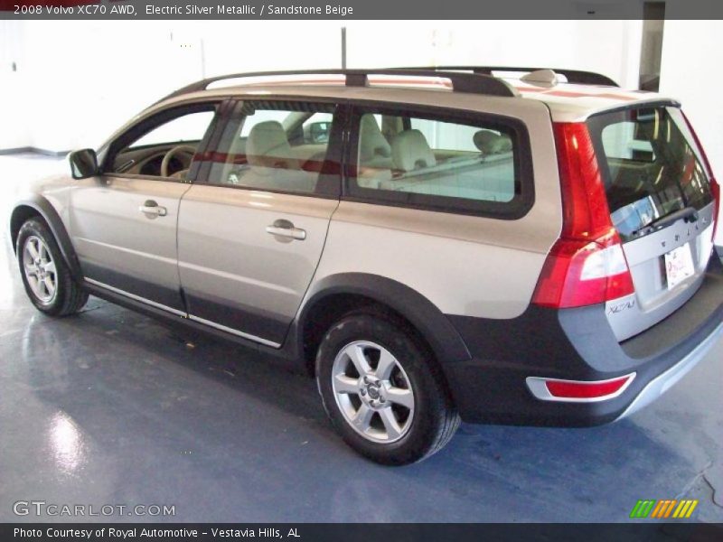 Electric Silver Metallic / Sandstone Beige 2008 Volvo XC70 AWD