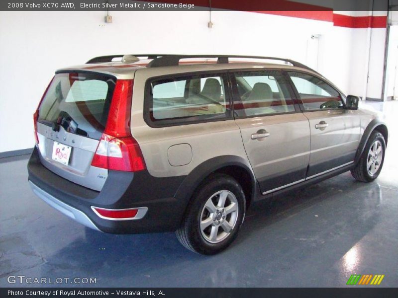 Electric Silver Metallic / Sandstone Beige 2008 Volvo XC70 AWD