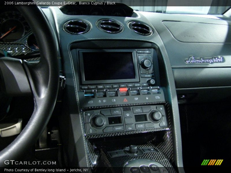Bianco Cygnus / Black 2006 Lamborghini Gallardo Coupe E-Gear