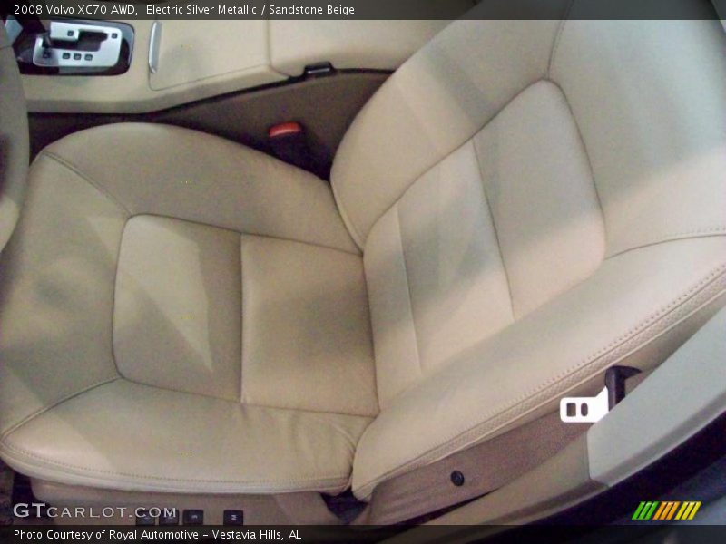 Electric Silver Metallic / Sandstone Beige 2008 Volvo XC70 AWD