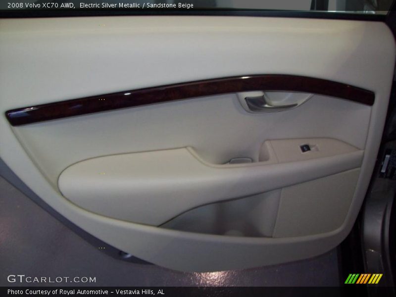 Electric Silver Metallic / Sandstone Beige 2008 Volvo XC70 AWD